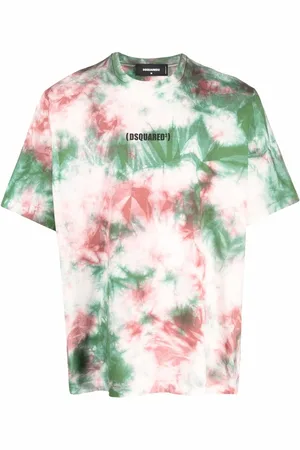 Dsquared2 Tie-dye print cotton T-Shirt