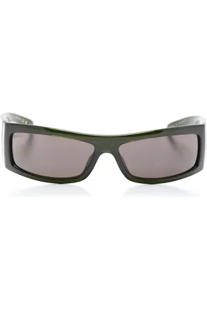 Gucci Rectangular-frame sunglasses