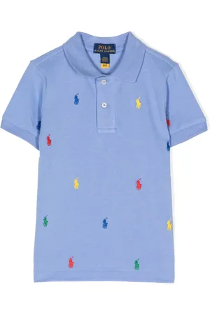Ralph Lauren Embroidered-logo cotton polo shirt