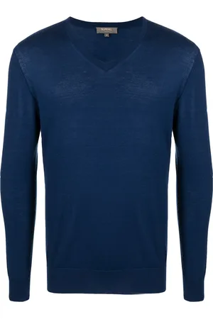 N.PEAL V-neck cashmere sweatshirt