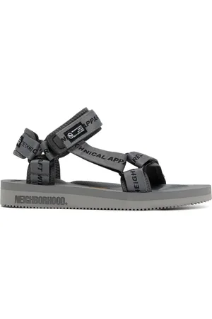 SUICOKE X Neighborhood logo-strap sandals
