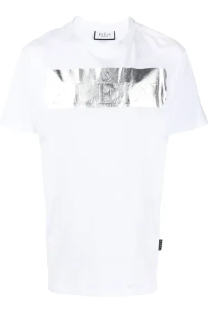 Philipp Plein Metallic-detail logo T-shirt