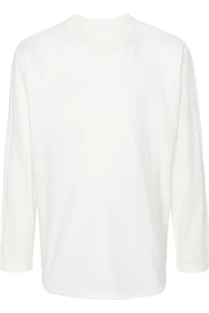 Issey Miyake Long-sleeve cotton T-shirt