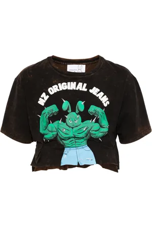 Natasha Zinko NZ Original Jeans cropped T-shirt