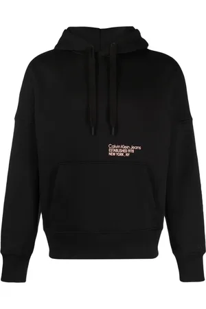 Calvin Klein Layered Address Hwk drawstring hoodie