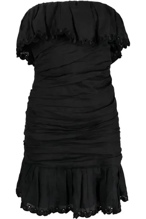 Isabel Marant Oxani off-shoulder mini dress