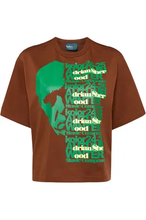 Kolor X On-U Sound face-print T-shirt