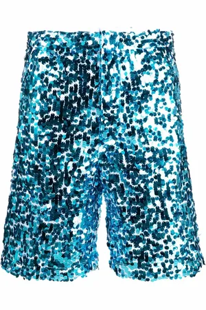 Plan C Sequinned Bermuda shorts