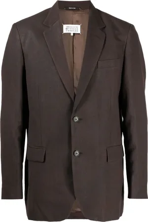 Maison Margiela Notched-lapels single-breasted blazer
