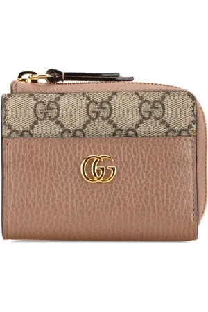 Gucci 2016-2024 GG Marmont Zip Compact Wallet small wallets