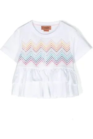 Missoni Zig-zag peplum T-shirt