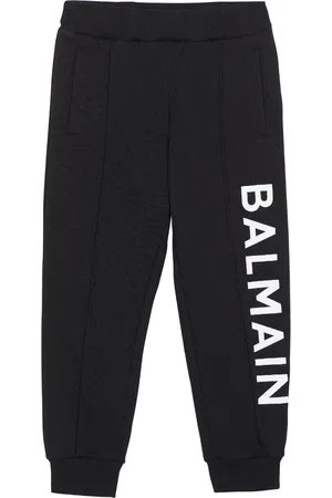 Balmain Logo-print cotton track pants
