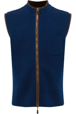N.PEAL Shaftsbury organic cashmere gilet