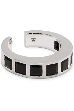 TOM WOOD Arch Square onyx ring