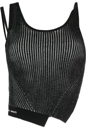 Feng Chen Wang Asymmetric vest top