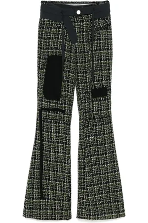 OTTOLINGER Deconstructed tweed trousers