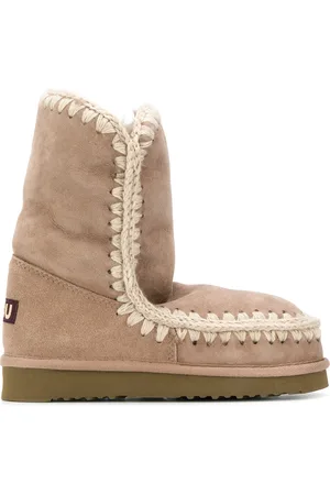 Mou Shearling-lined suede eskimo boots