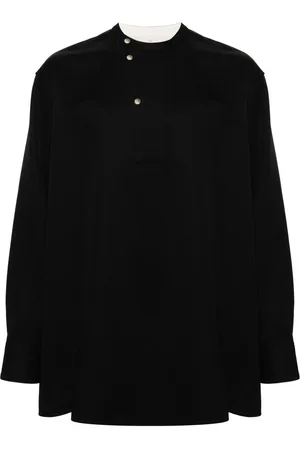 OAMC Asymmetric wool shirt