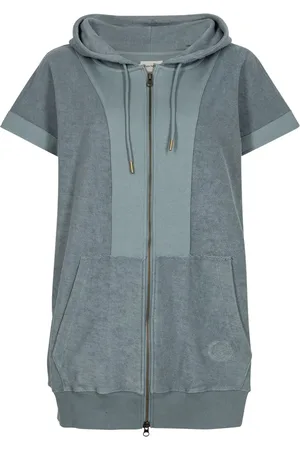 HONOR THE GIFT Labor zip-up short-sleeve hoodie
