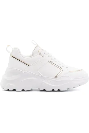 Roberto Cavalli Panelled chunky sneakers