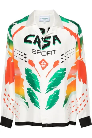 Casablanca Casa Moto silk shirt