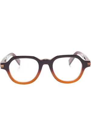 Ermenegildo Zegna Square-frame glasses