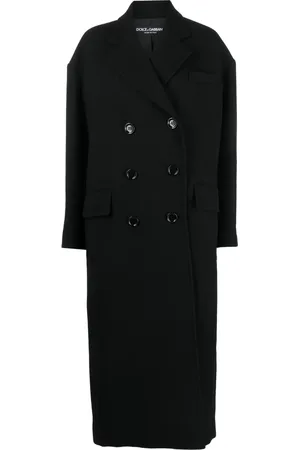 Dolce & Gabbana Double-breasted wool-blend coat