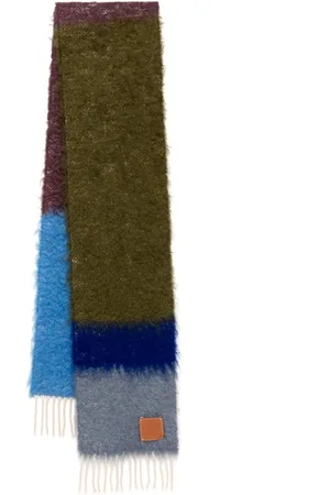 Loewe Logo patch scarf