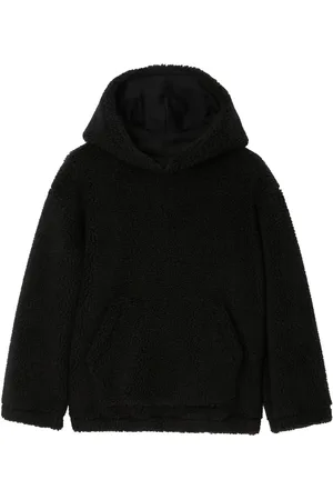 Burberry EKD logo-embroidered fleece hoodie