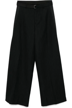 SACAI Pinstriped trousers