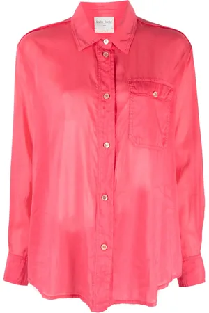 FORTE FORTE Button-down long-sleeve shirt
