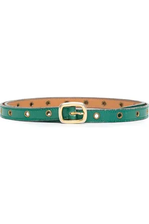 Hermès 1990s skinny design buckled belt