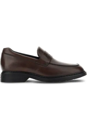 Hogan H576 leather loafers