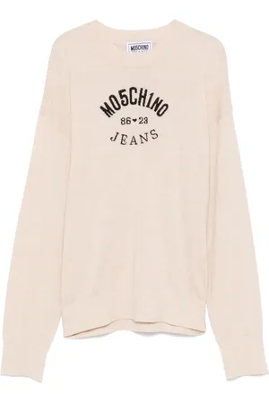 Moschino Intarsia-logo sweater