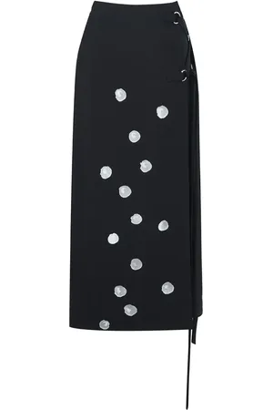 PORTS 1961 Alpine Ice Cube print pencil skirt