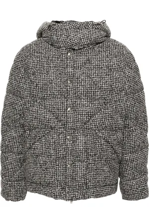 LARDINI Checked padded jacket
