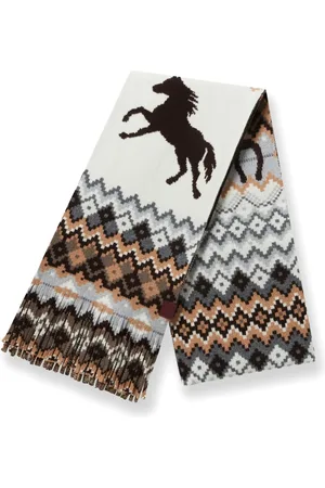 Stella McCartney Fair isle-knit scarf