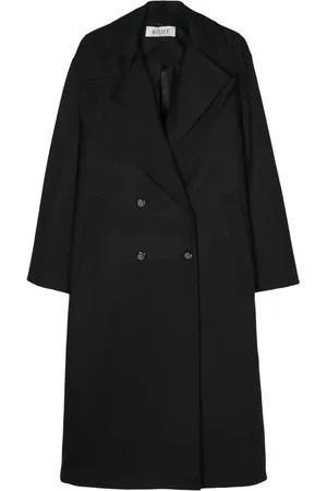 Rohe Double-breasted wool midi coat