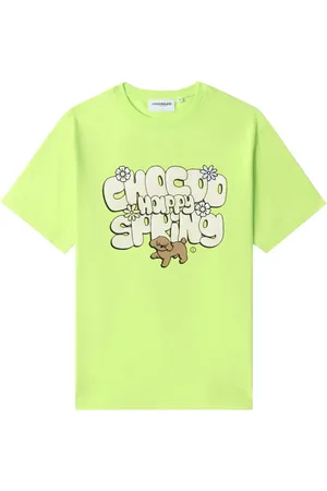 Chocoolate Slogan-print stretch-cotton T-shirt