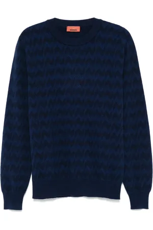 Missoni Zigzag-woven crew-neck sweater
