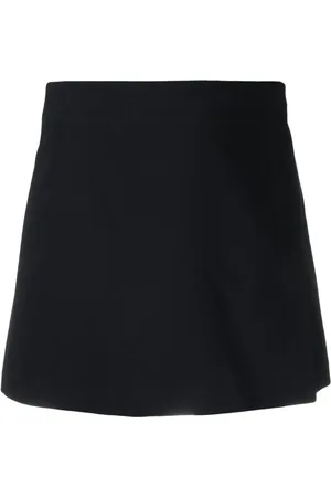 Chloé Layered cotton miniskirt