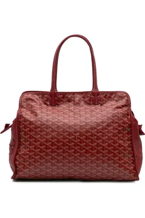 GOYARD 2012 Goyardine Sac Hardy Pet Carrier PM travel bag