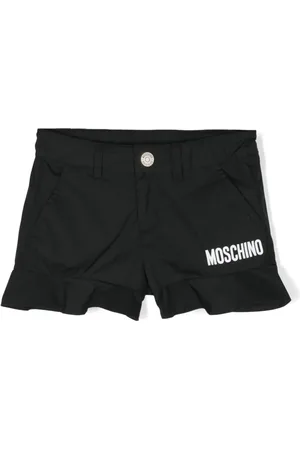 Moschino Logo-print cotton shorts