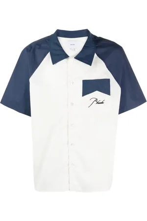 Rhude Two-tone cotton shirt