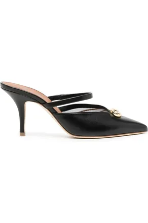 MALONE SOULIERS 70mm logo-plaque mules