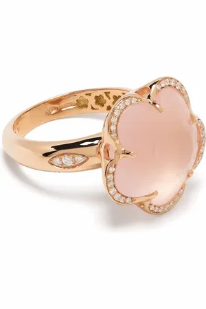 Pasquale Bruni 18kt rose gold Bon Ton quartz and diamond ring