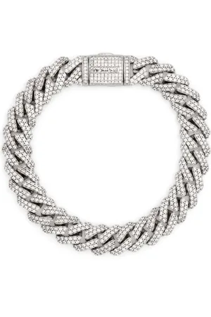 DARKAI Mini prong pavé bracelet