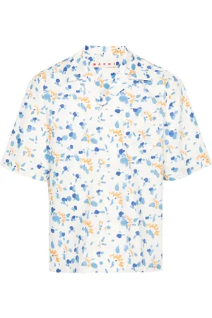 Marni Logo-print cotton shirt