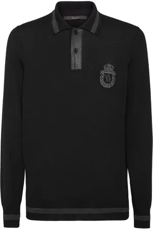 BILLIONAIRE Logo-embroidered polo shirt