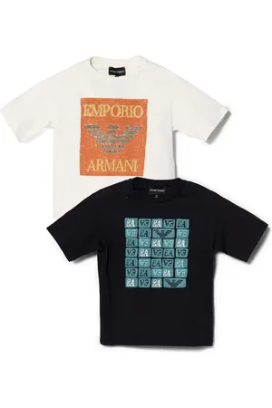 Emporio Armani Logo-print T-shirt (pack of two)